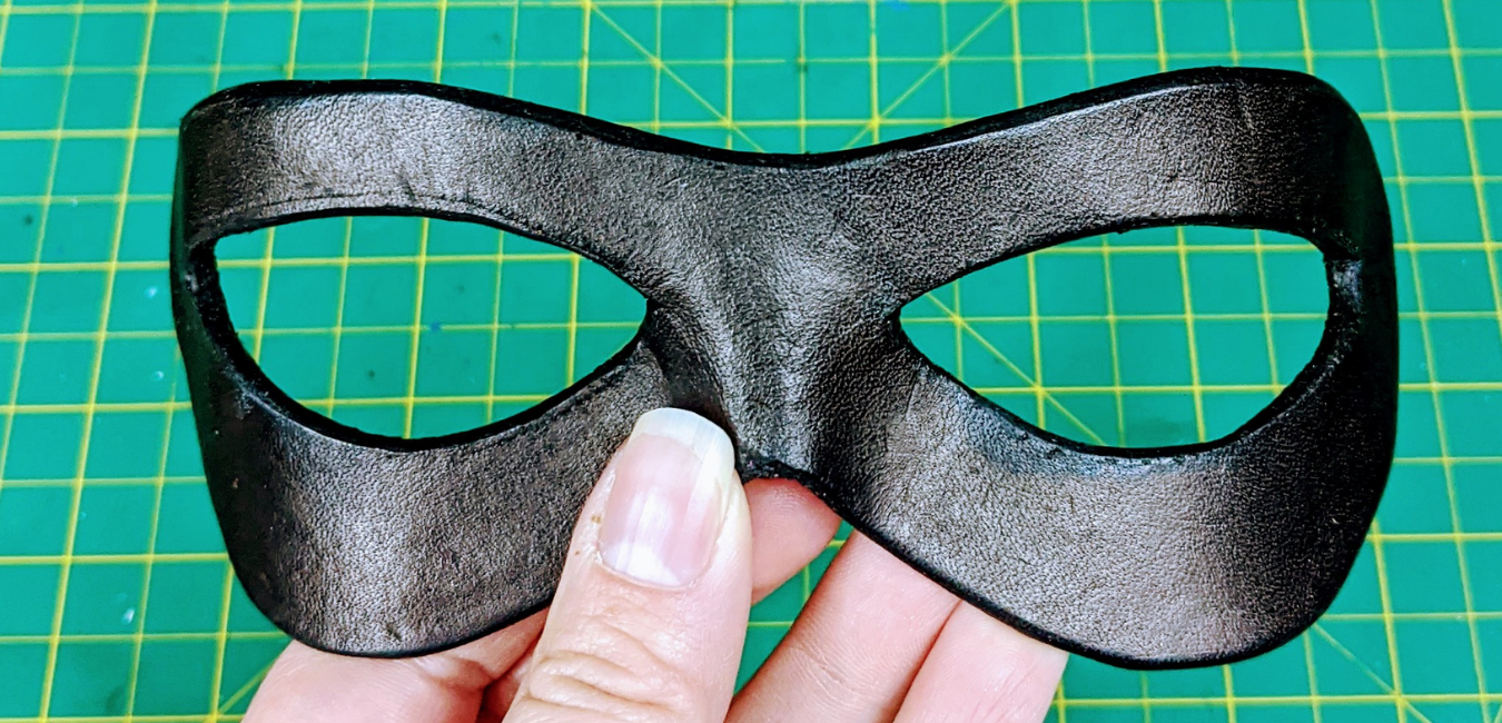 How to make a wet molded leather mask