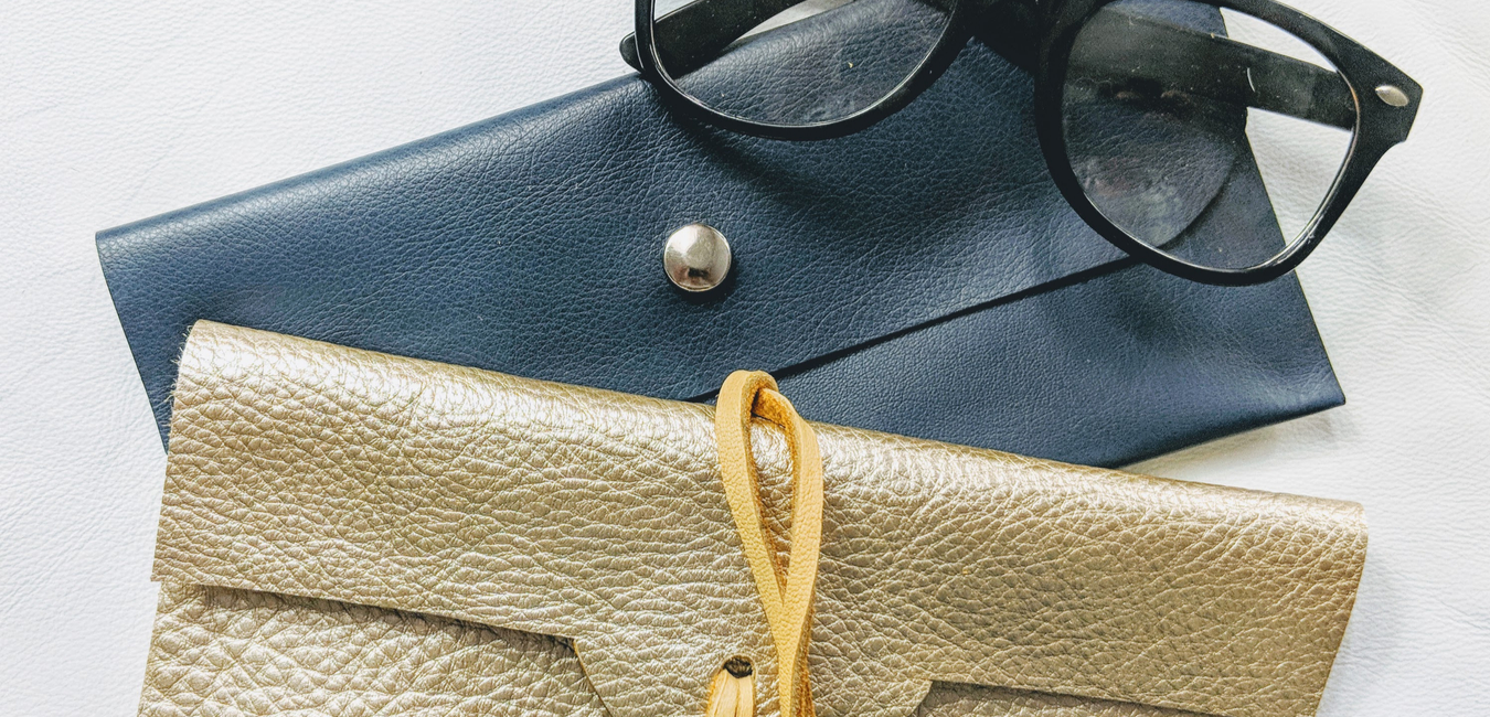How-To Make a Simple Leather Sunglasses Case