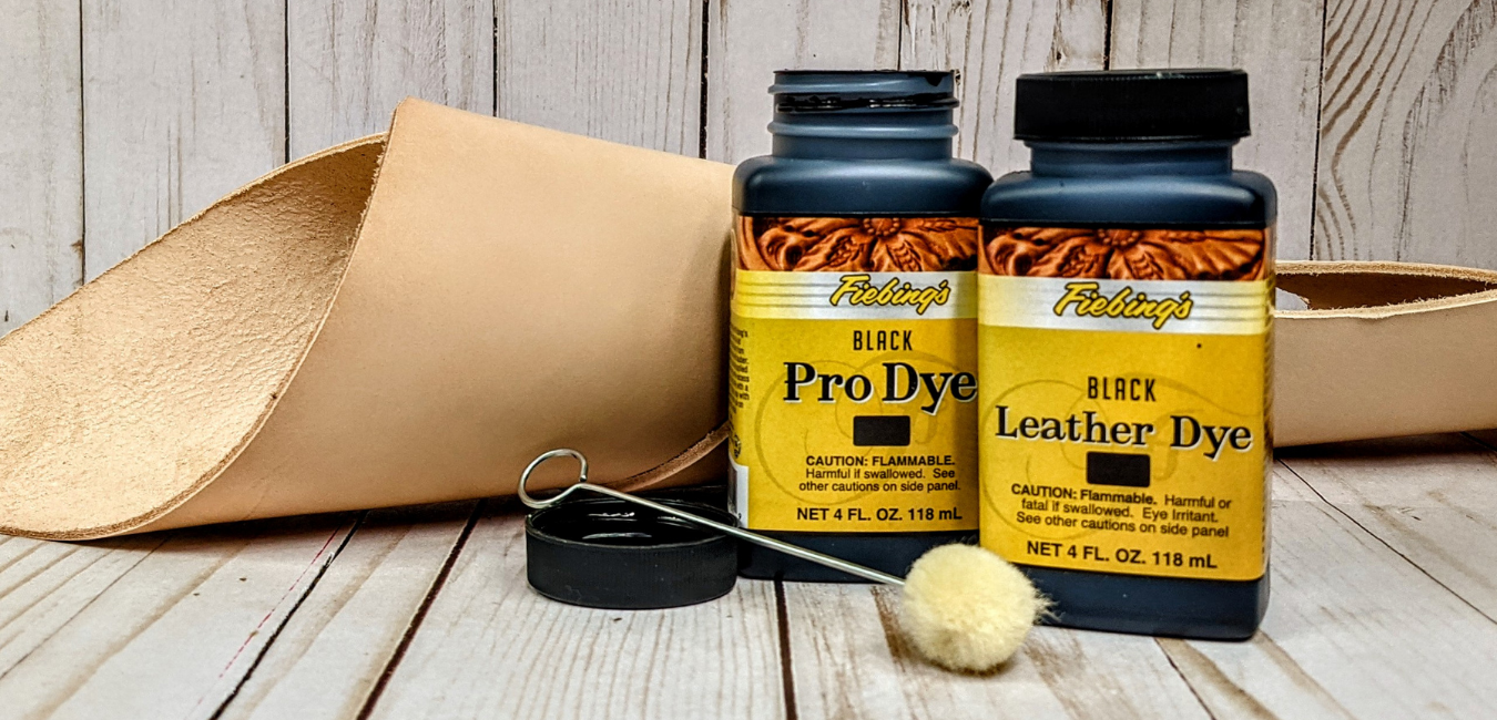 Fiebing’s Pro Dye VS Fiebing’s Leather Dye...learn the difference!