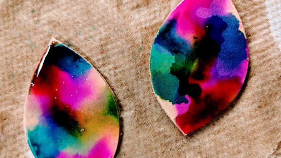 How To Paint, Marble, and Alcohol Ink On Leather