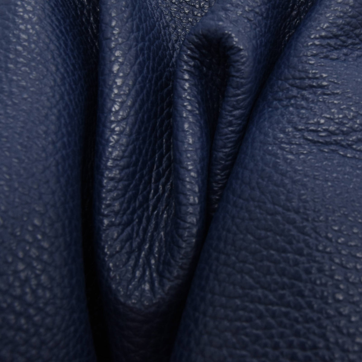 Retired Tried N True Cowhide Leather – Pebble Grain 3–4 oz | Precuts, Naval Base Blue / 4 x 6 | The Leather Guy