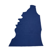 Dark Blue Cowhide Leather – Pebble Grain 3–4 oz | Annapolis Sailing Blue, | The Leather Guy