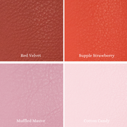 Simply Soft Collection 50-55 SF Full Hide Variation-Special Order, Red Velvet | The Leather Guy