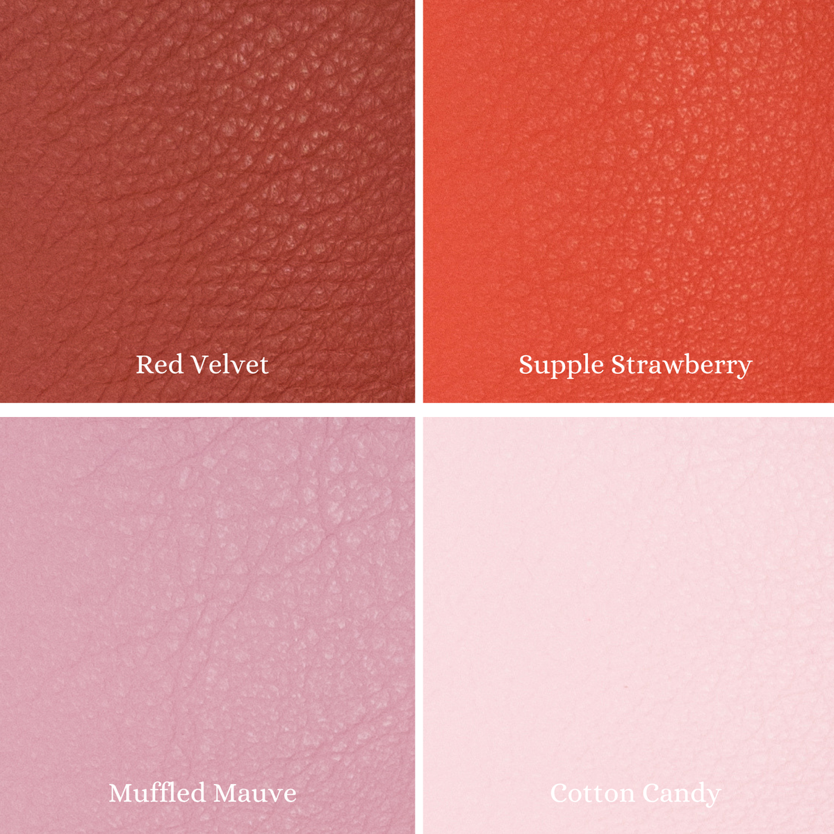 Simply Soft Collection 50-55 SF Full Hide Variation-Special Order, Red Velvet | The Leather Guy