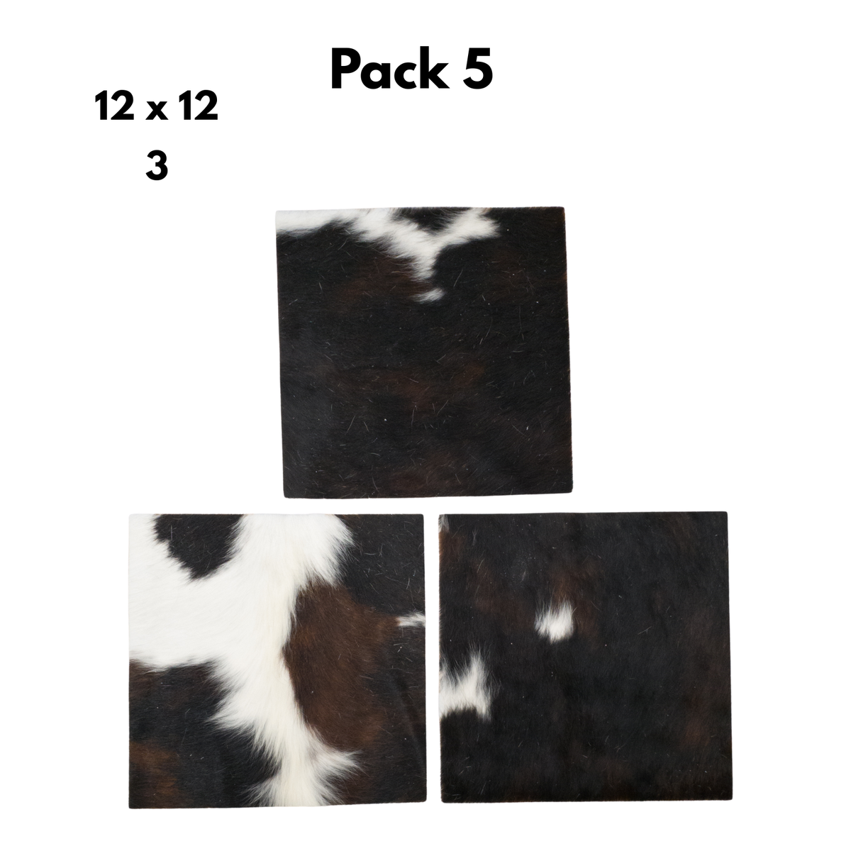 Hair-On Cowhide Leather Precut Packs – Assorted Colors & Patterns, 5 | The Leather Guy