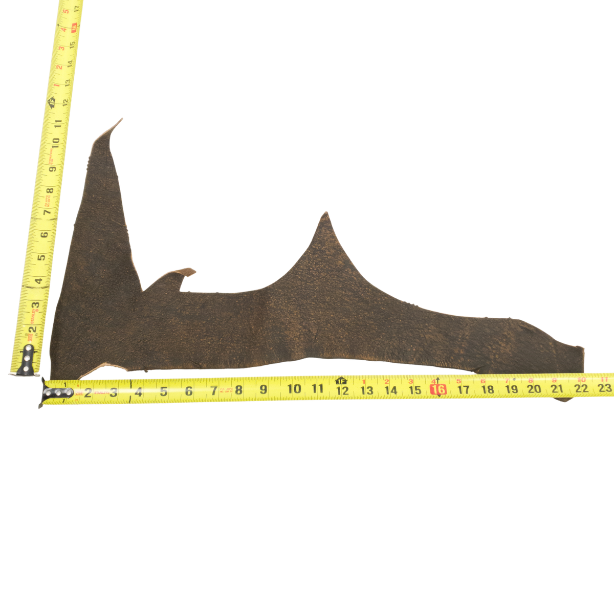 Genuine Giraffe Leather Hides, Brown Safari Non-Stock, 4-5 oz, 1-5 Sq Ft, 10 (< 1 Sq Ft) | The Leather Guy