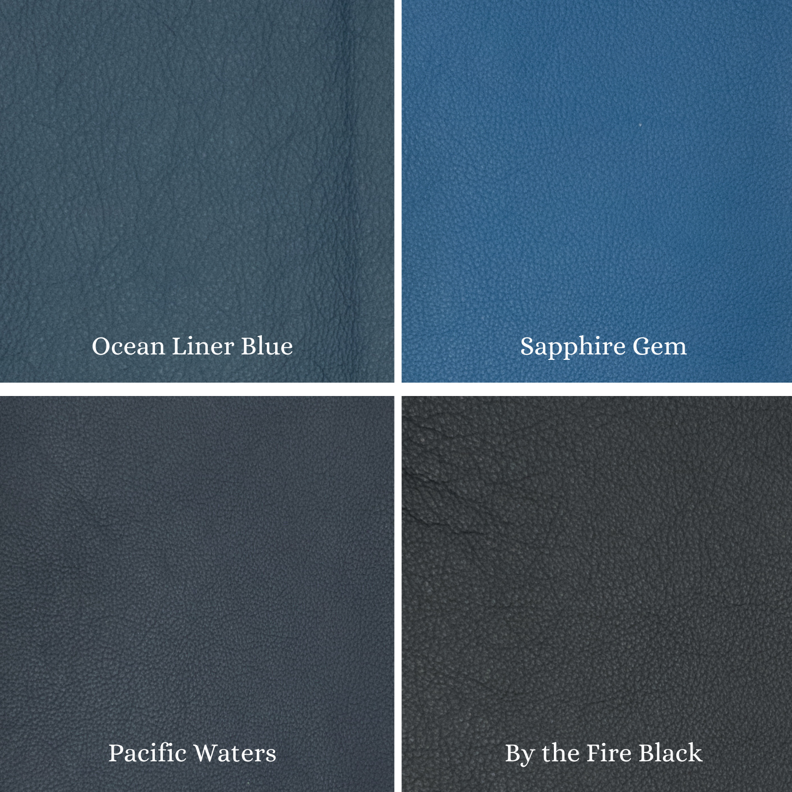 Coastal Collection 50-55 SF Full Hide Variation, Sapphire Gem | The Leather Guy