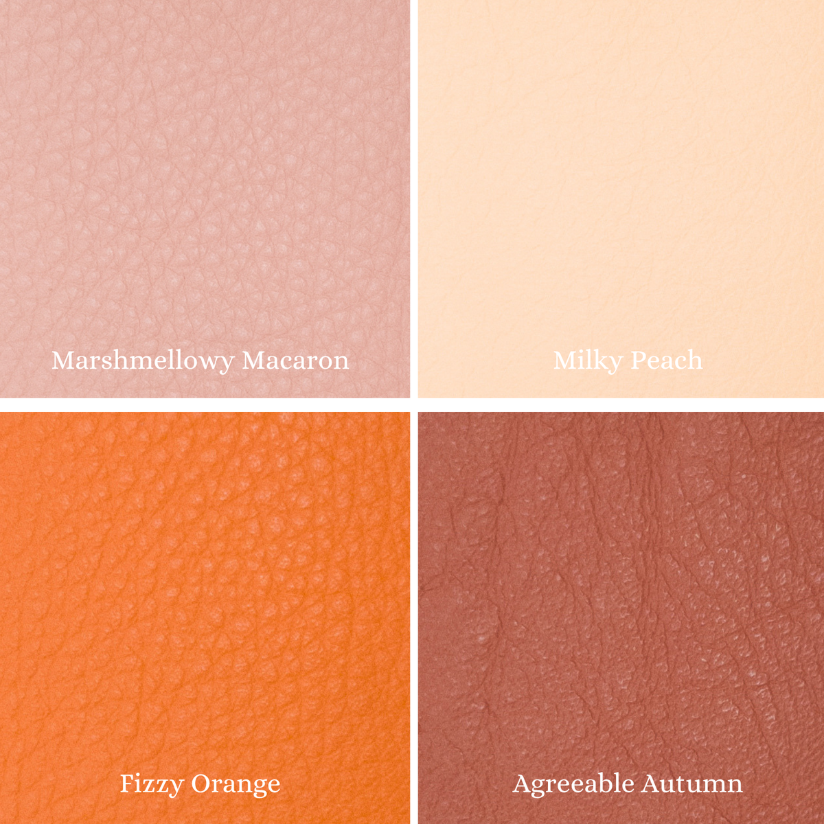 Simply Soft Collection 50-55 SF Full Hide Variation-Special Order, Marshmellowy Macaron | The Leather Guy