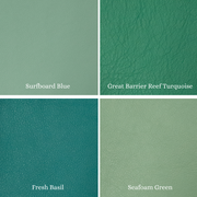 Coastal Collection 50-55 SF Full Hide Variation, Seafoam Green | The Leather Guy