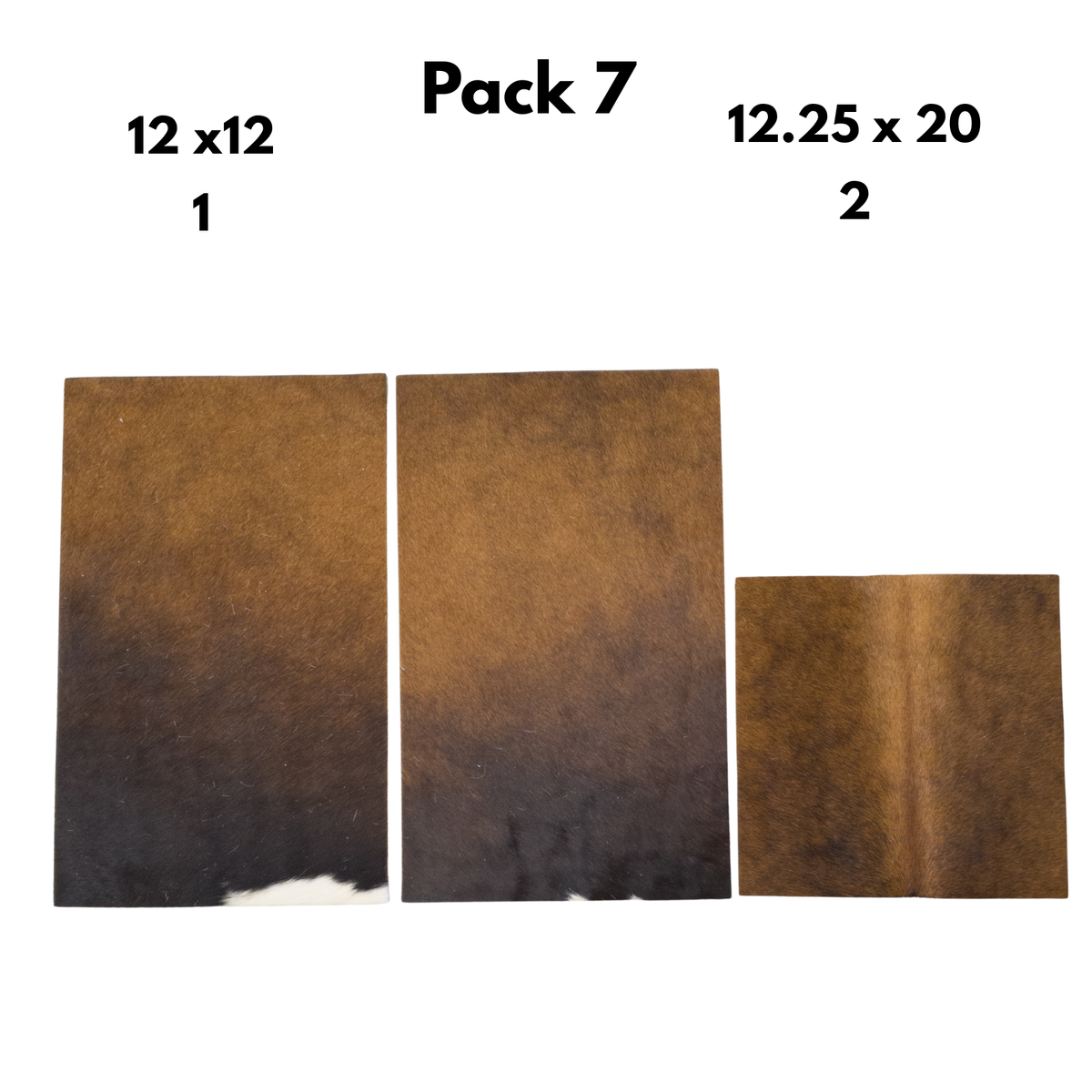 Hair-On Cowhide Leather Precut Packs – Assorted Colors & Patterns, 7 | The Leather Guy
