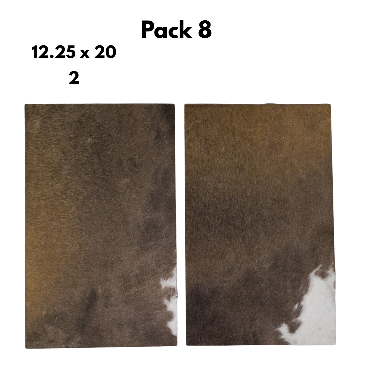 Hair-On Cowhide Leather Precut Packs – Assorted Colors & Patterns, 8 | The Leather Guy