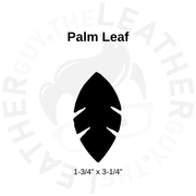 Natural Veg Tan Leather Earring Blanks – Leaf & Palm Leaf Shapes | Artisan's Choice, | The Leather Guy
