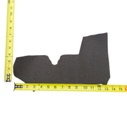 Genuine Hippo Project Pieces, 4-5 oz, 1-4 Sq Ft, Safari Dark Chocolate / < 1 Sq Ft / Hide 1 | The Leather Guy