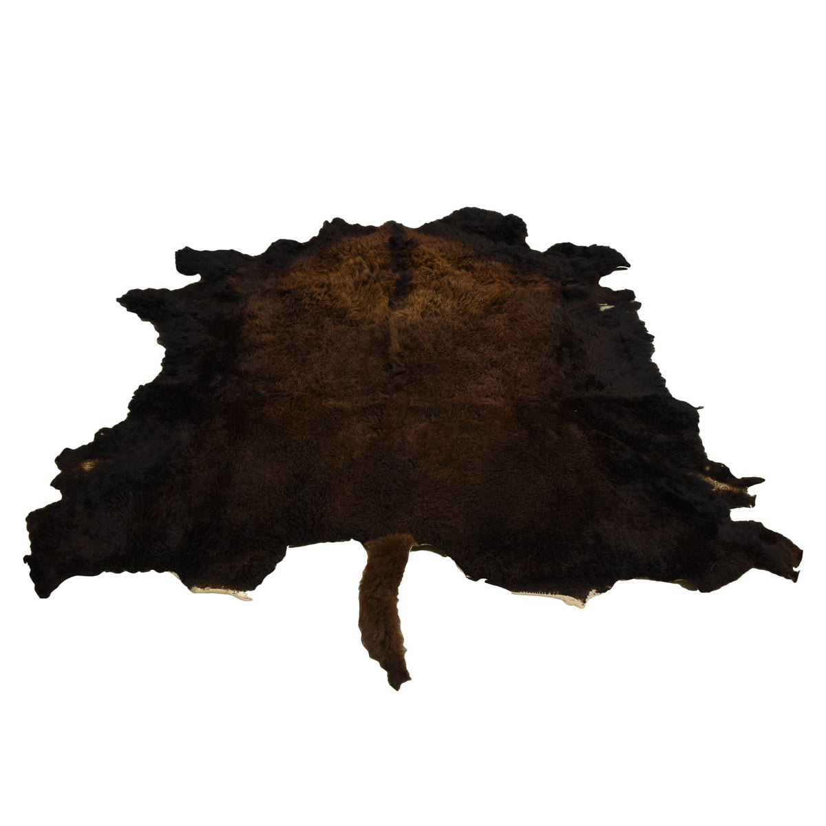 Fake Buffalo Rug Hair-on Hides & Furs | The Leather Guy