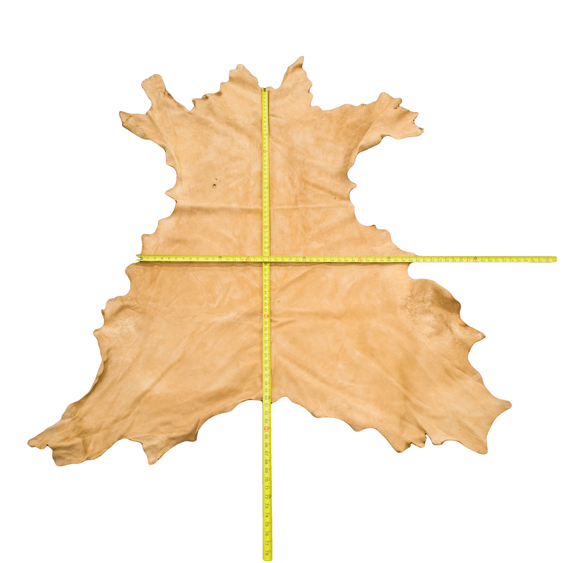 Smoke Commercial Brain Tanned Elk, 21.5 Sq Ft / Hide 1 / 4-5 | The Leather Guy