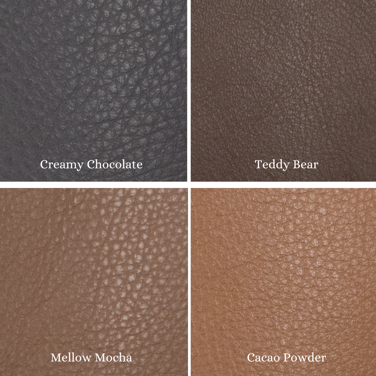 Simply Soft Collection 50-55 SF Full Hide Variation-Special Order, Creamy Chocolate | The Leather Guy