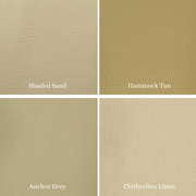 Coastal Collection 50-55 SF Full Hide Variation, Clothesline Linen | The Leather Guy