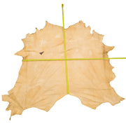 Smoke Commercial Brain Tanned Bison, 49 / Hide 2 / 3-4 | The Leather Guy
