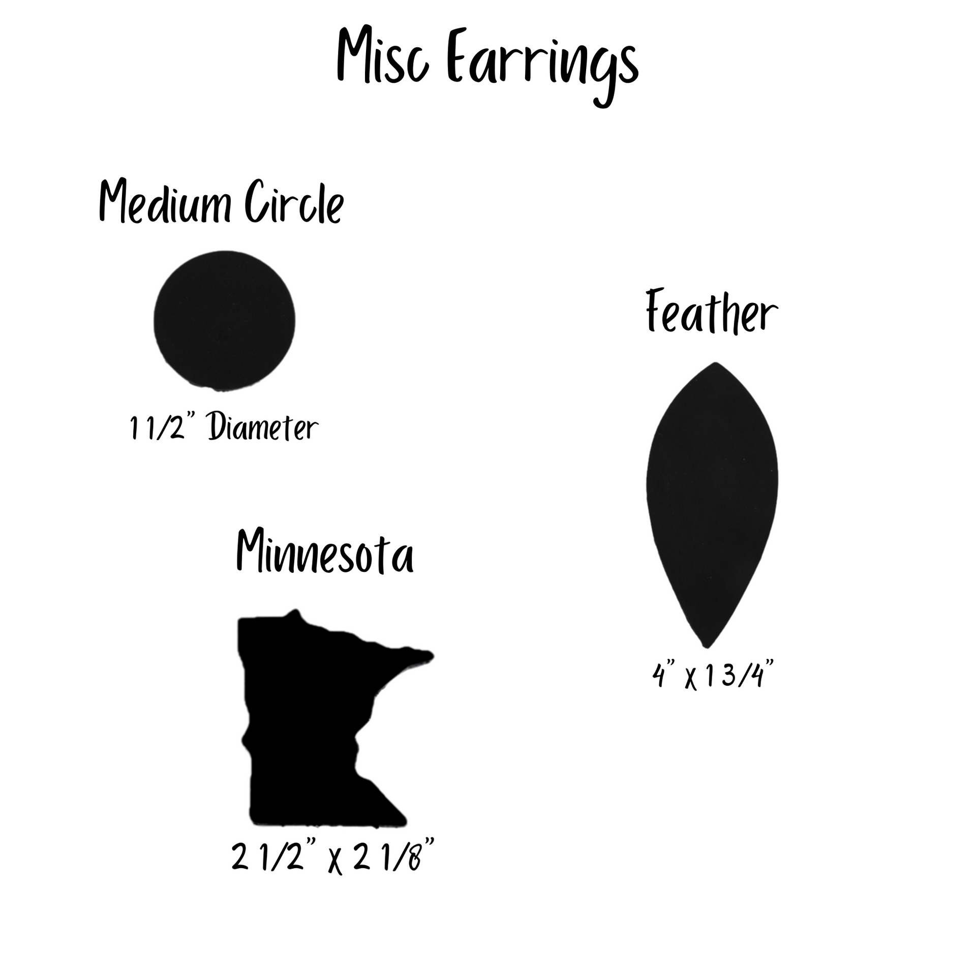 Mystery Earring Blanks Pack – 10 Pairs (20 Pieces) for DIY Jewelry, | The Leather Guy