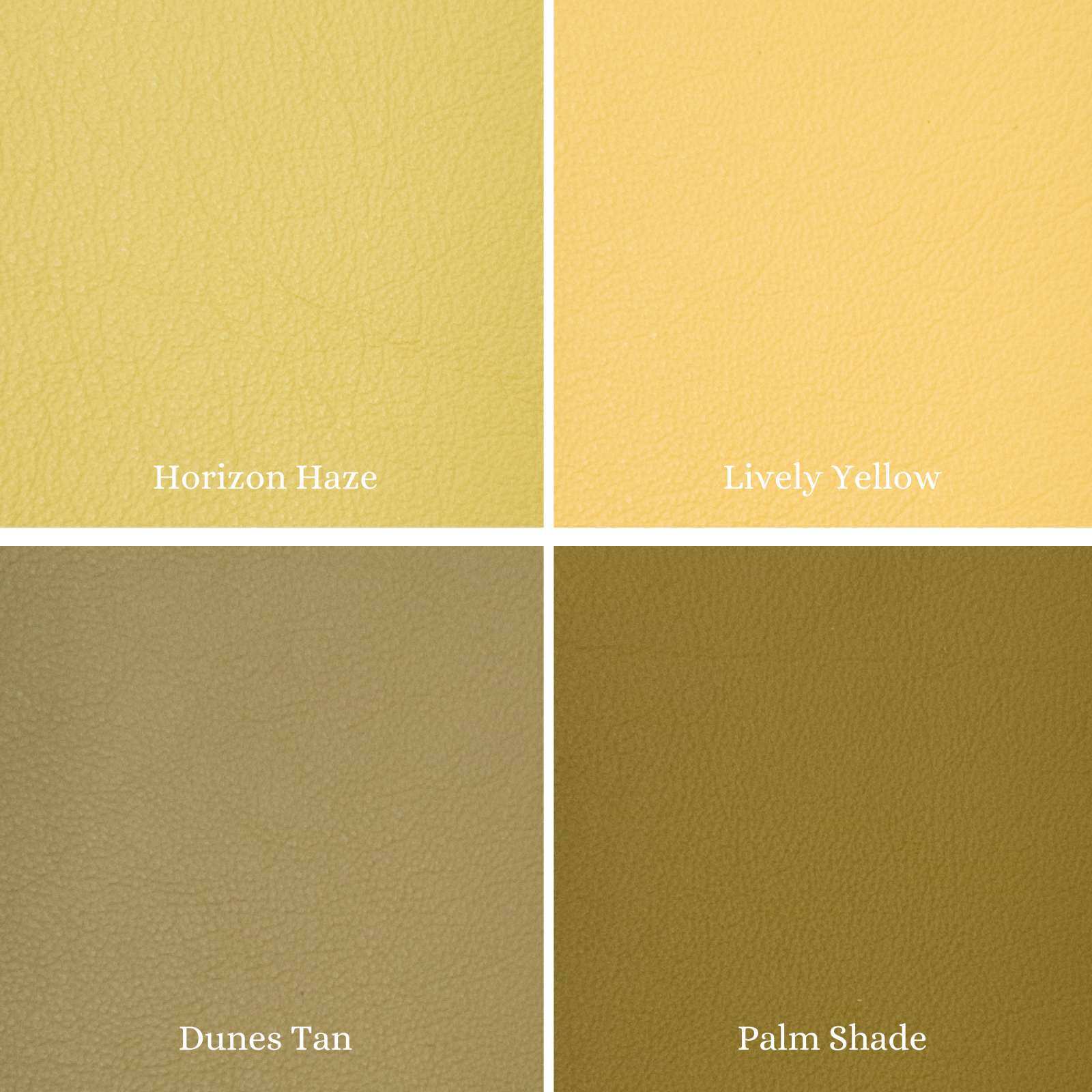 Coastal Collection 50-55 SF Full Hide Variation, Lively Yellow | The Leather Guy