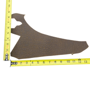 Genuine Hippo Project Pieces, 4-5 oz, 1-4 Sq Ft, Safari Chocolate / < 1 Sq Ft / Hide 4 | The Leather Guy