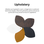 The Leather Guy Essential Leathers Sample Rings, Upholstery | The Leather Guy