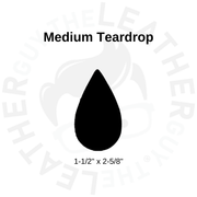 Natural Veg Tan Leather Earring Blanks – Teardrop & Window Shapes | Artisan's Choice, | The Leather Guy