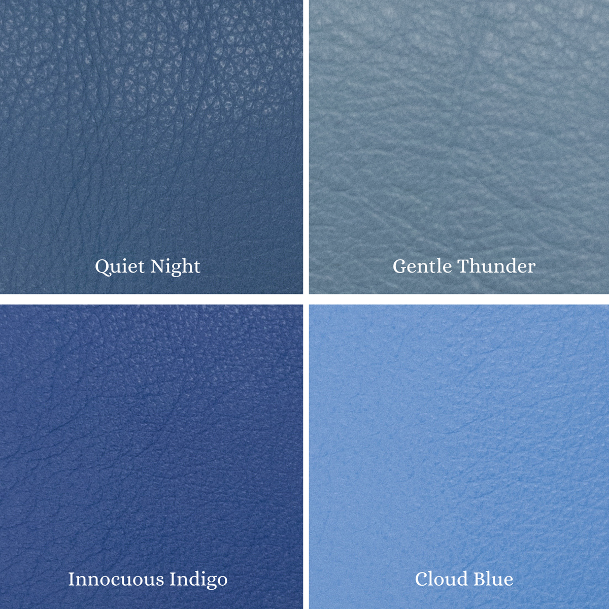 Simply Soft Collection 50-55 SF Full Hide Variation-Special Order, Quiet Night | The Leather Guy