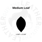 Natural Veg Tan Leather Earring Blanks – Leaf & Palm Leaf Shapes | Artisan's Choice, | The Leather Guy