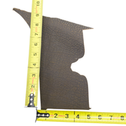 Genuine Hippo Project Pieces, 4-5 oz, 1-4 Sq Ft, Safari Chocolate / < 1 Sq Ft / Hide 9 | The Leather Guy