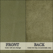 Green Cowhide Leather – Pebble Grain 3–4 oz | Army Soldier Green, | The Leather Guy