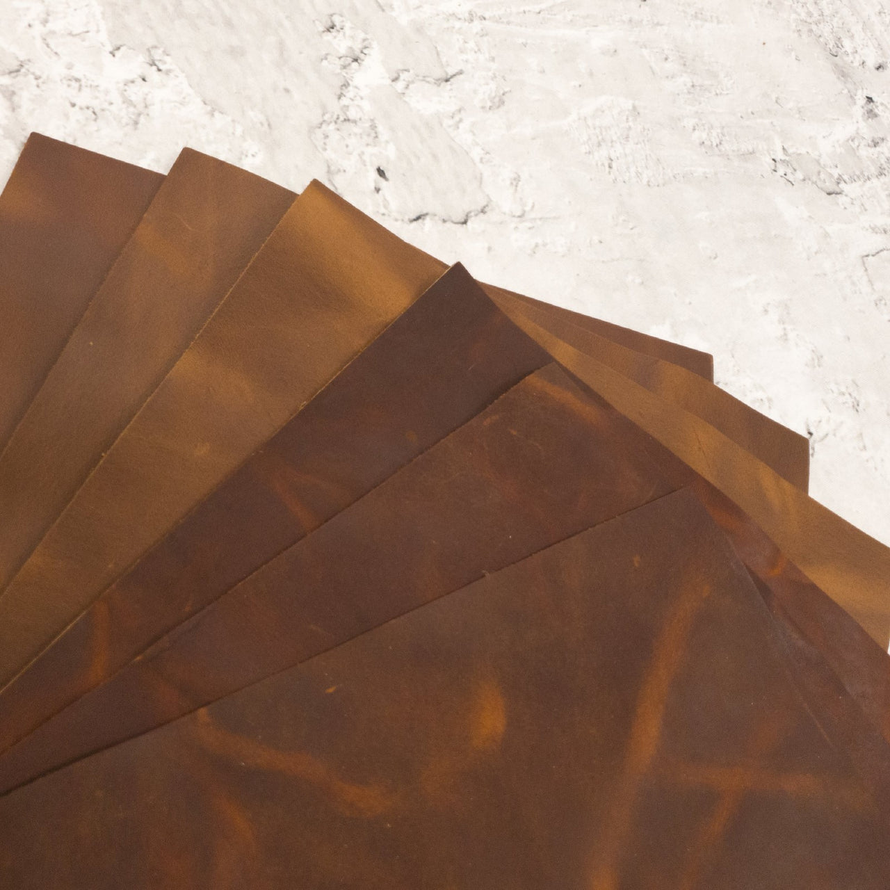 MT. Pass Pull-up Leather Sheet Pre-cuts,  | The Leather Guy