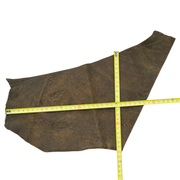 Genuine Giraffe Leather Hides, Antique Saddle Safari Non-Stock, 4-5 oz, 1-5 Sq Ft, 1 (4.25 Sq Ft) | The Leather Guy