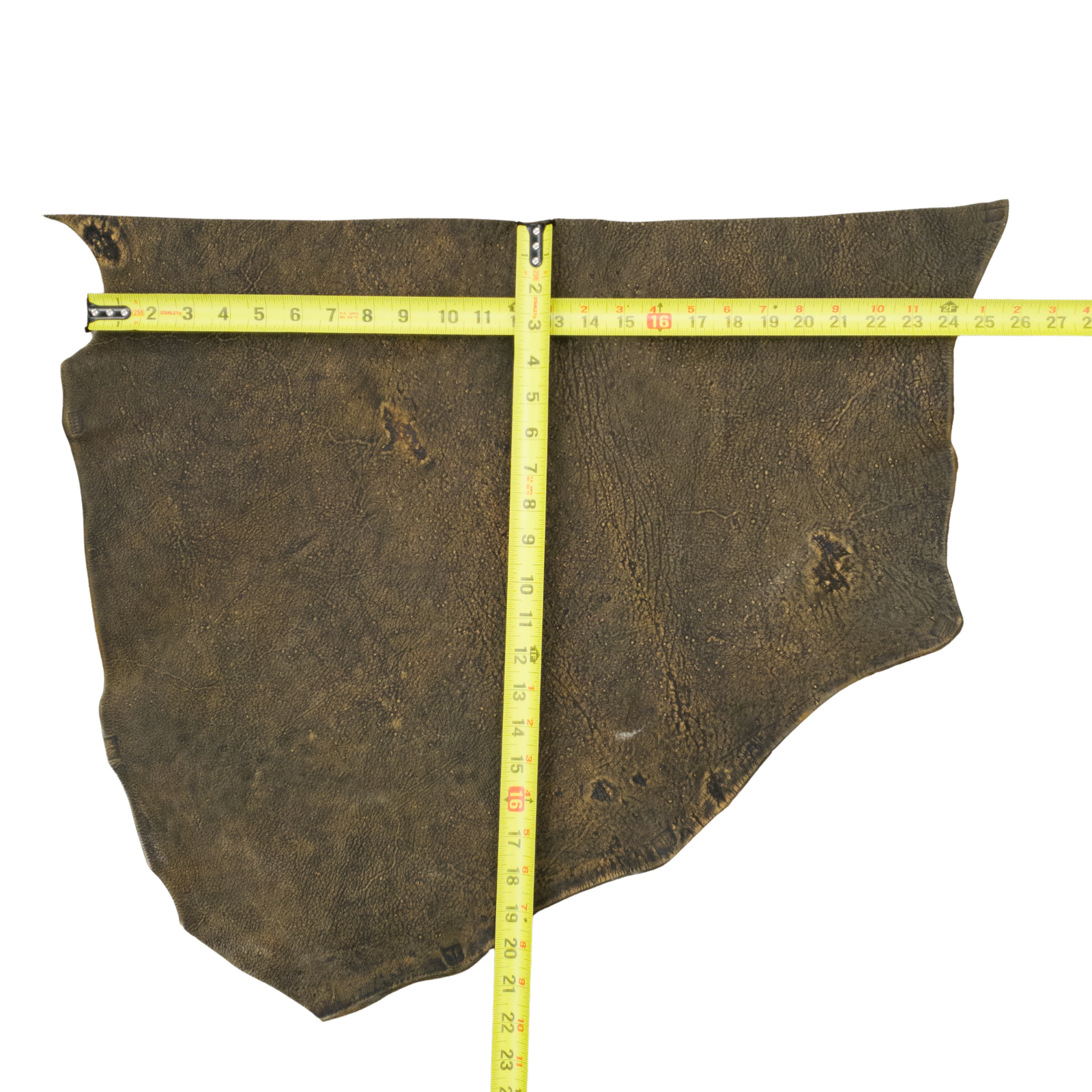 Genuine Giraffe Leather Hides, Antique Saddle Safari Non-Stock, 4-5 oz, 1-5 Sq Ft, 4 (3.0 Sq Ft) | The Leather Guy