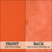 Bright Red Cowhide Leather – Pebble Grain 3–4 oz | Big Apple Red, | The Leather Guy