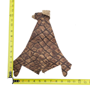 Pirarucu Amazon Bass Leather, Under 1 - 1 Sq Ft Project Pieces, Medium Browns / Under 1 Sq Ft / 1 | The Leather Guy