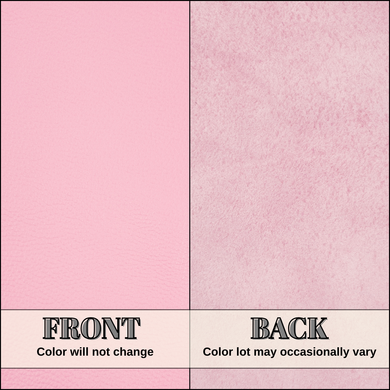 Bright Pink Cowhide Leather – Pebble Grain 3–4 oz | Bubble Gum Alley Pink, | The Leather Guy