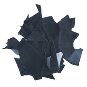 Stingray Leather Scraps & Remnants – Cream, 3–4 oz, Black / 1/2 lb | The Leather Guy
