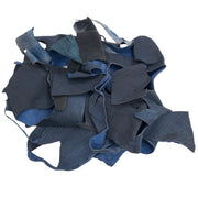 IN STORE - Genuine Shark Leather Scrap, 3 - 5 oz, Mixed Colors Remnant Bag (Copy), Blue / 1 LB | The Leather Guy