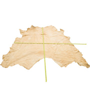 Smoke Commercial Brain Tanned Bison, 50 / Hide 1 / 4-5 | The Leather Guy