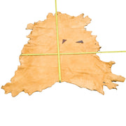 Smoke Commercial Brain Tanned Elk, 28.5 Sq Ft / Economy / Hide 1 / 3-4 | The Leather Guy