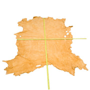 Smoke Commercial Brain Tanned Elk, 33 Sq Ft / Hide 1 / 5-6 | The Leather Guy