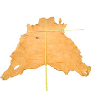 Smoke Commercial Brain Tanned Elk, 34 Sq Ft / Economy / Hide 1 / 5-6 | The Leather Guy