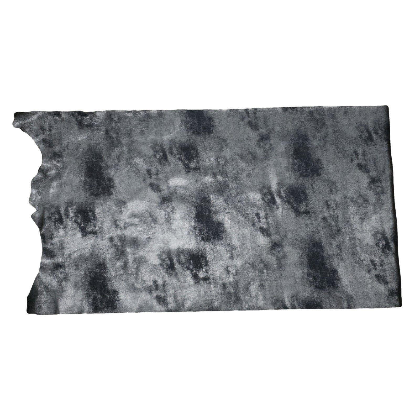 Back In Black Rock N Roll 2-3 oz Leather Cow Hides, Middle Piece / 6.5-7.5 Square Foot | The Leather Guy