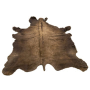 Hair on Bison Rug Tanned Hide Buffalo Robe 71" x 82",  | The Leather Guy