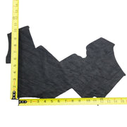 Genuine Elephant Nonstock Project Pieces, 4.5-5.5 oz, 0.5-1.5 Sq Ft, Black / > 1 Sq Ft / Hide 1 | The Leather Guy