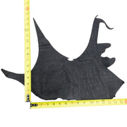 Genuine Elephant Nonstock Project Pieces, 4.5-5.5 oz, 0.5-1.5 Sq Ft, Black / > 1 Sq Ft / Hide 2 | The Leather Guy