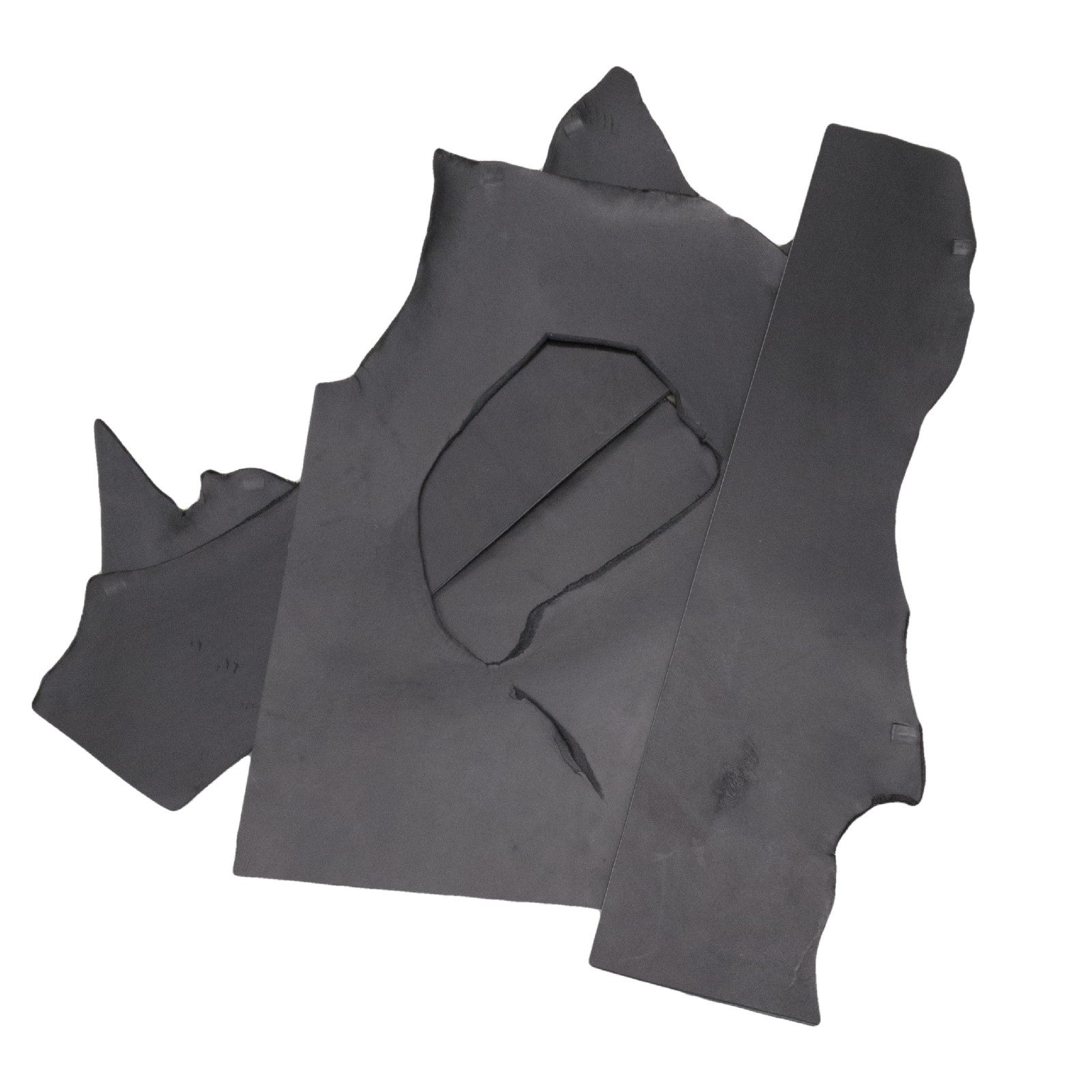Black, 10-11 oz, Bridle Scrap 1 pound Bag,  | The Leather Guy
