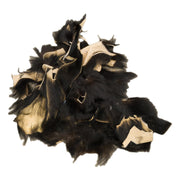 Hair on Black Bear, Craft Pieces, 1 pound Scrap Mix, | The Leather Guy