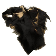 Hair on Black Bear, Craft Pieces, 1 pound Scrap Mix, | The Leather Guy
